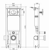 WCC-100J Dimension Drawing
